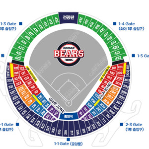 6/1(토) 두산 vs LG 1루 네이비 2연석 양도합니다.