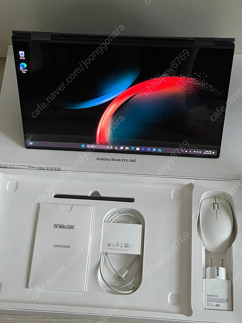 삼성 갤럭시북 프로360 NT950QDB-KC59N (SSD256G/메모리8G) i5-11세대