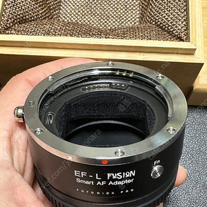 Fotodiox fusion EF to L마운트 어댑터 2종류(ND필커 기능 유무 차이)