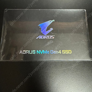 GIGABYTE AORUS Gen4 SSD M.2 NVMe 2TB 미개봉 새제품 팝니다