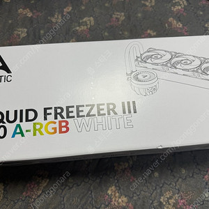 아틱 프리저3 360 화이트 ARCTIC Liquid Freezer III 360 A-RGB 서린 (WHITE)