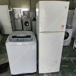 [무료배송설치2] 중고세탁기 10kg + 냉장고 250L 세트