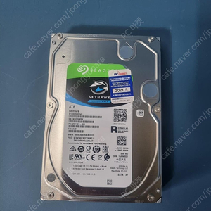 [판매] WD 웨스턴디지털 퍼플 6TB 시게이트 스카이호크 8TB HDD SATA 6테라 8테라