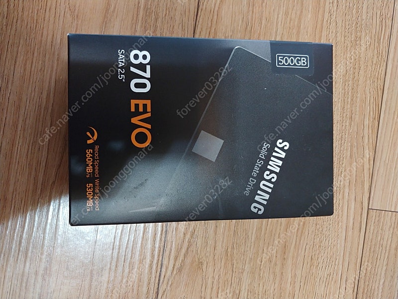 미개봉 삼성 evo870 500g 택포 5.5만