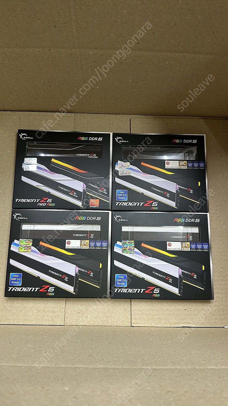 [미개봉]지스킬 DDR5-6000 CL36 TRIDENT Z5 RGB
