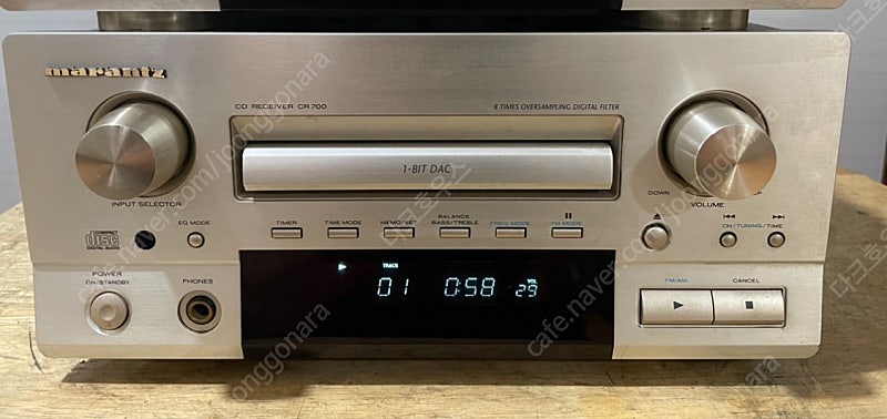 marantz 마란츠 미니 올인원 리시버 앰프 CD재생 및 튜너,외부입력(MD, AUX)정상 220v 영상있음 댓글x 앱거래x 쳇팅x