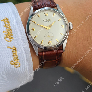 [정품] 롤렉스 오이스터 아라빅 다이얼 스몰세컨드 빈티지 (Rolex Oyster Arabic Small Second Vintage)