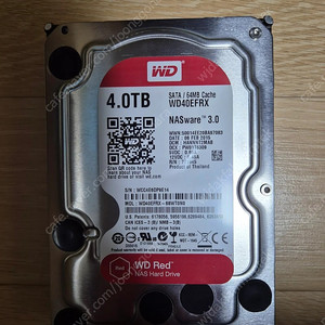 WD RED 4TB NAS HDD 팝니다