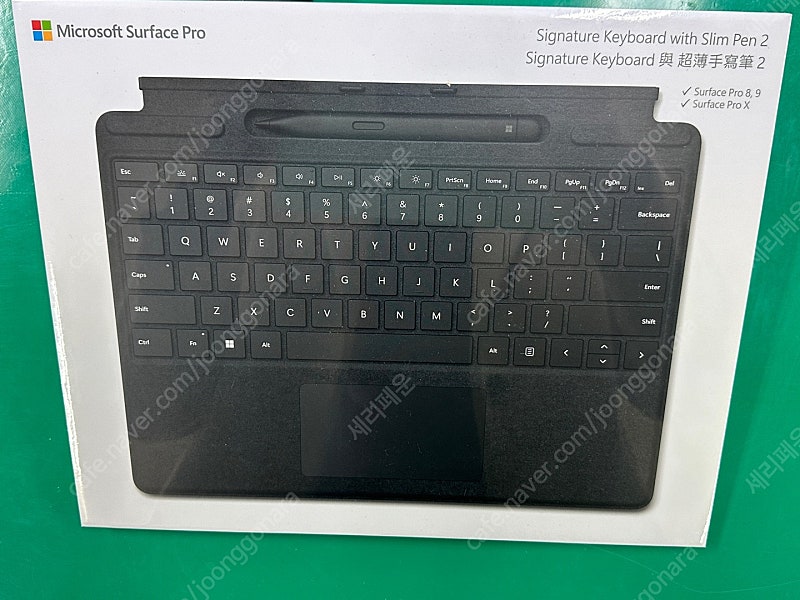 [대구] 서피스 프로 태블릿 시그니처(Signature) 키보드 타입커버 +슬림펜2 포함 (Pro9/Pro8/ProX 호환)