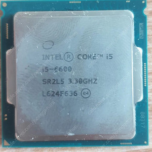 인텔 cpu i5 6600