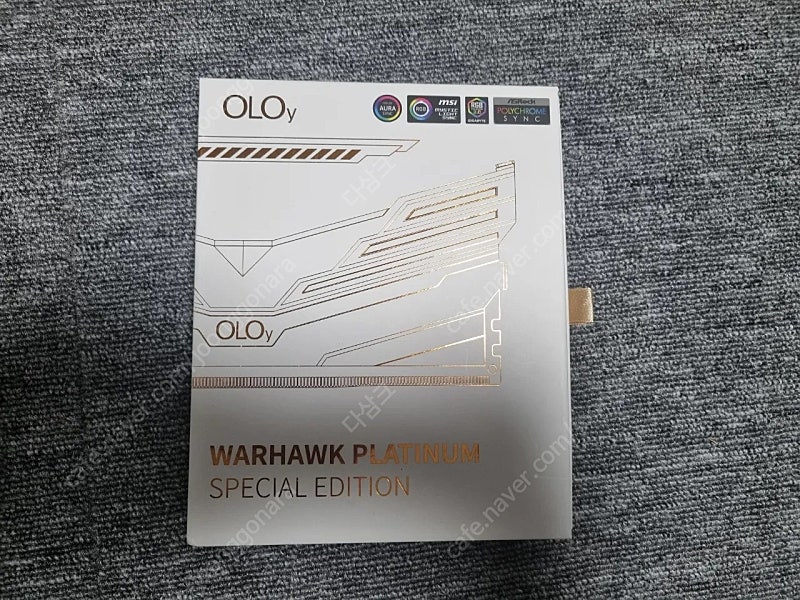 DDR4 OLOy 3200 CL14 워호크 플래티넘 8gx2