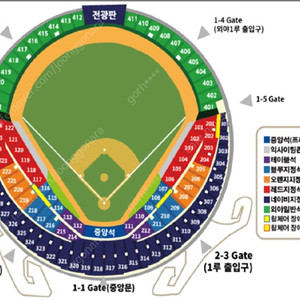 6월 1일(토) 두산 vs LG [익사이팅존 1루 1열 2연석] 양도 합니다.