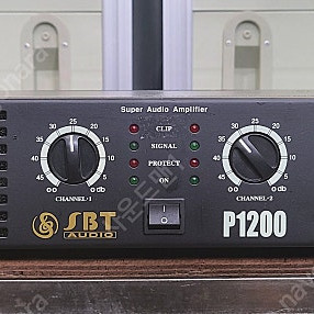 (SBT)에스비티 P1200 1200W 국내산 파워앰프