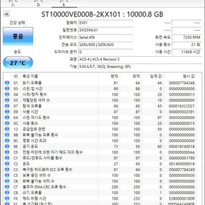 Seagate SkyHawk AI 7200/256M HDD 10TB