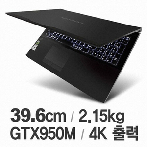 한성컴퓨터 XF56-BossMonster 보스몬스터 (500GB) 6세대 I5 CPU와 고성능 GPU를 장착한 한성 게이밍노트북 저렴히 팝니다