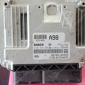 (중고) 뉴쏘렌토 중고품 ECU 중고품 39104-4A455 / 391044A455 // 39155-4A455 / 391554A455