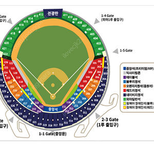 6월 7일 기아 vs 두산 잠실야구장 3루 레드석 4연석 판매!!!