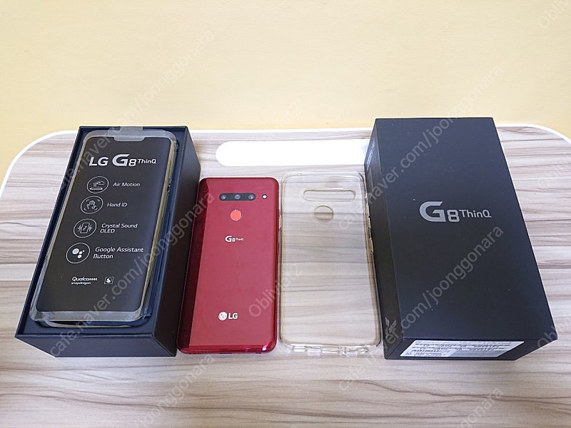 LG G8 ThinQ 128GB 카민레드