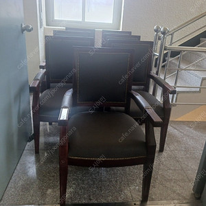 의자 회의용의자 목재의자