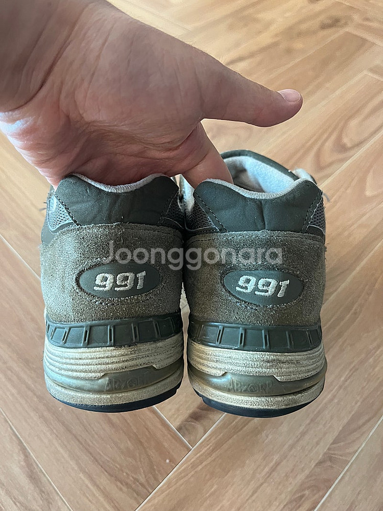 뉴발란스 m991dow 255사이즈 팝니다--3