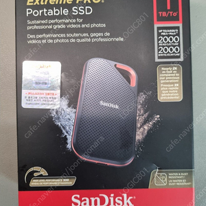 샌디스크 Extreme Pro Portable SSD E81 1TB