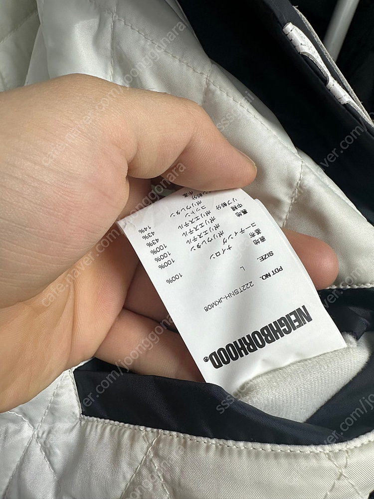 [L] 22aw 네이버후드 bb 이미지