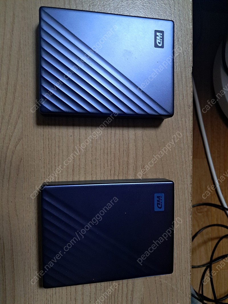 WD my passport ultra gen4 4TB 2.5인치 x 2