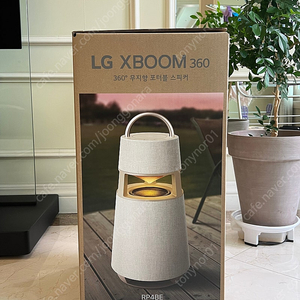 LG XBOOM 360 무지향 포터블 스피커 새상품