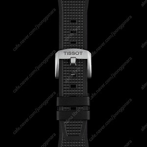 티쏘 PRX 40mm전용 정품 러버 스트랩 블랙