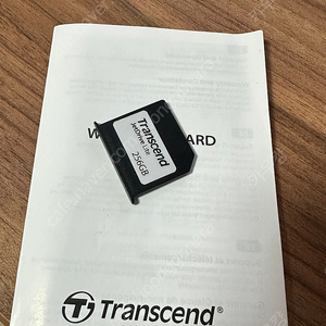 트렌센드 Transcend Jetdrive Lite 맥북용 SD 메모리카드 256GB