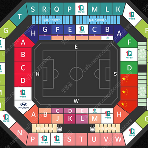 대한민국 vs 중국 축구 3등석 N-M 구역 4연석 삽니다