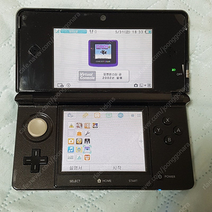 VC 금 포켓 뱅크 무버 설치된 순정 3ds 팝니다