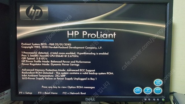 HP DL360 G7 서버