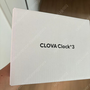 클로바 클락3 스피커 인공지능 팝니다(미개봉)