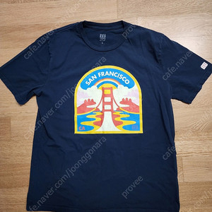 미국 토포 디자인 센프란시스코 금문교 로고 티셔츠