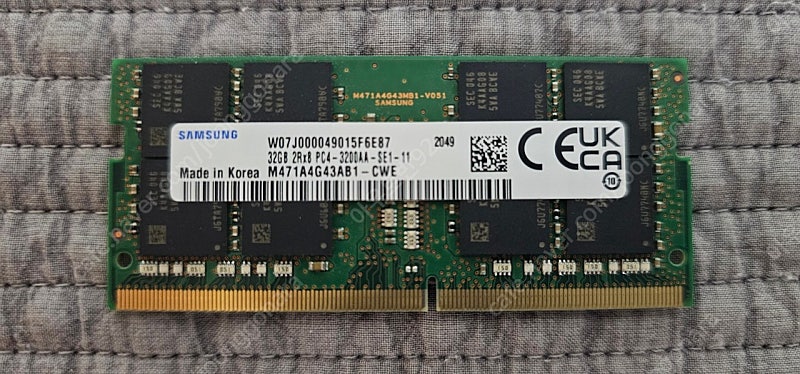 삼성전자 노트북 DDR4-3200 32GB