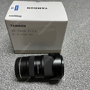 탐론 28-75mm F/2.8 Di III VXD G2 A063Z for Nikon Z-Mount 팝니다.