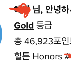 힐튼 46,000포인트