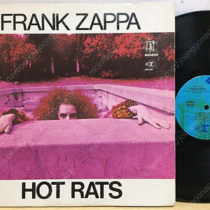 LP ; frank zappa - hot rats 프랭크 자파 엘피 음반 5장 판매 락 명반 rock 싸이키델릭 락 US, UK, 픽쳐디스크