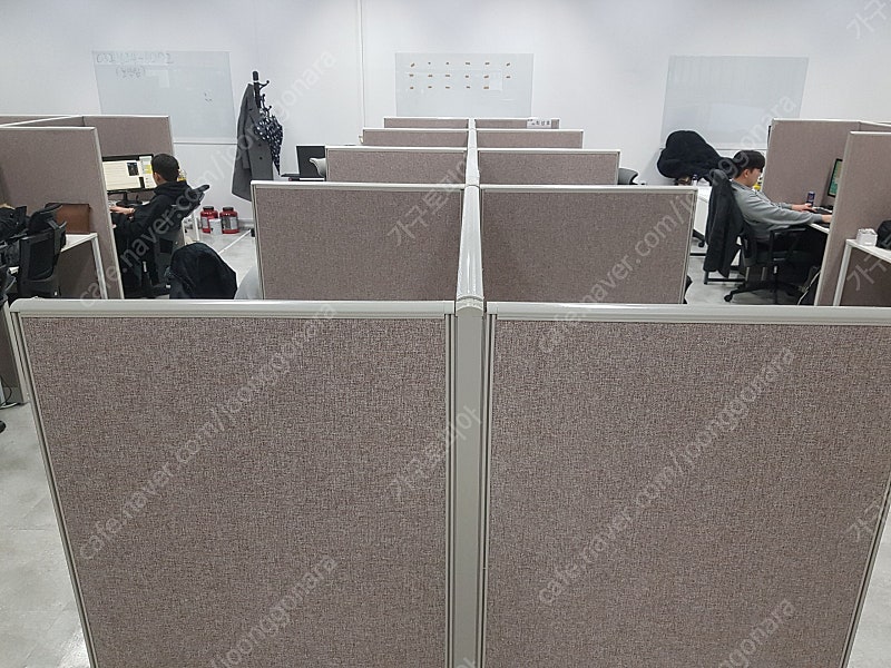 [새제품] 사무실 책상 1200,1400,1600 45T PVC 파티션 저렴하게 판매