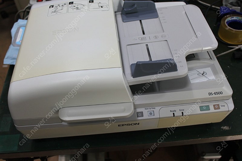 엡손 고급형 양면스캐너 DS-6500 ADF 스캔