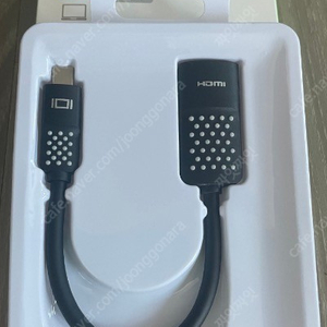 벨킨 애플 미니 디스플레이 to HDMI 젠더 F2CD079bt HDMI케이블 판매합니다