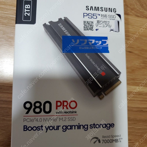 삼성 980 pro 2TB with heatsink for PS5