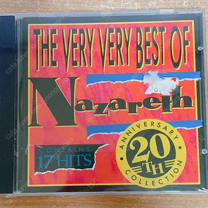 나자레스 Nazareth - The Very Very Best Of Nazareth 미개봉