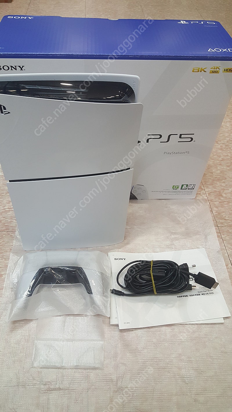 PS5 슬림 디스크에디션 2018A 박스풀셋 판매합니다.