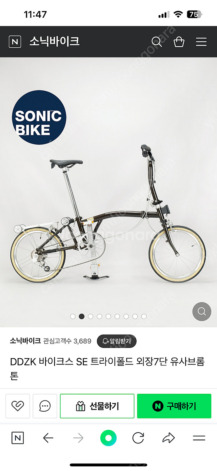 바이크스SE 골든 스파크--0