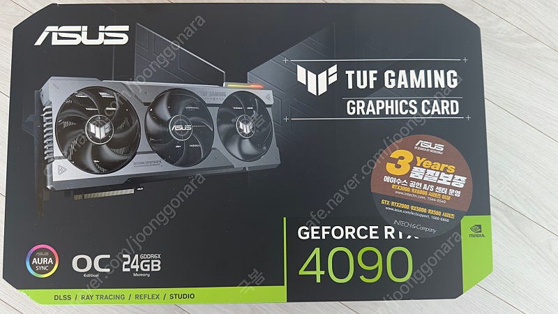 아수스 그래픽카드 TUF GAMING 지포스 RTX4090