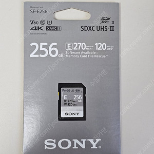 소니 SF-E256 메모리카드(SD카드) 256GB 팝니다