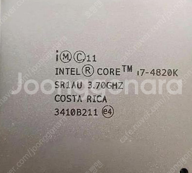 i7-4820k cpu 단품--0