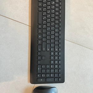 마이크로소프트 무선 키보드 마우스 세트 Microsoft wireless desktop 900